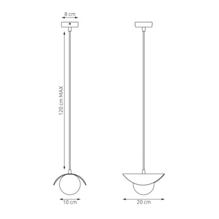Nera S Moca Pendant Lamp