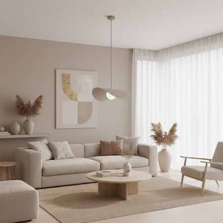 Nera L Hanging Lamp Mocha