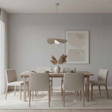 Nera L Hanging Lamp Mocha