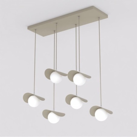 Nera Moca Pendant Lamp (6 lights)