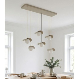 Nera Moca Pendant Lamp (6 lights)