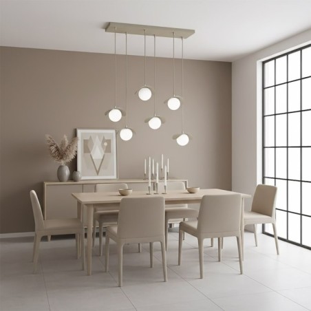 Nera Moca Pendant Lamp (6 lights)