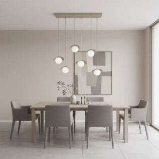 Nera Moca Pendant Lamp (6 lights)
