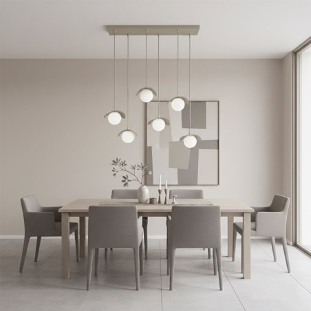 Nera Moca Pendant Lamp (6 lights)
