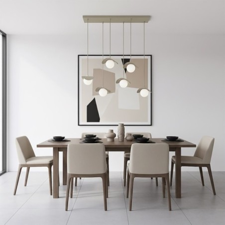 Nera Moca Pendant Lamp (6 lights)