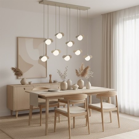 Nera Moca Pendant Lamp (9 lights)