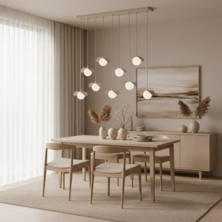 Nera Moca Pendant Lamp (9 lights)