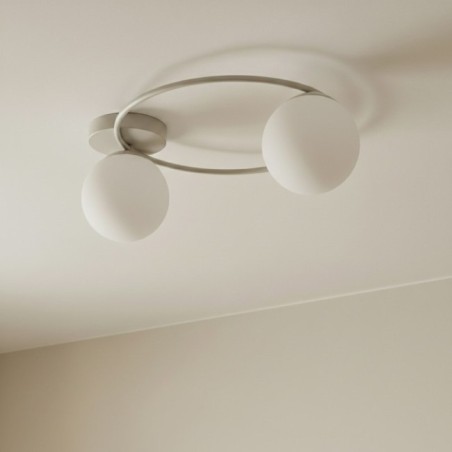 Buga Moca Opal Ceiling Lamp (2 lights)