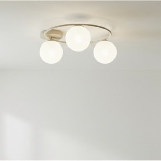 Buga Moca Opal Ceiling Lamp (3 lights)