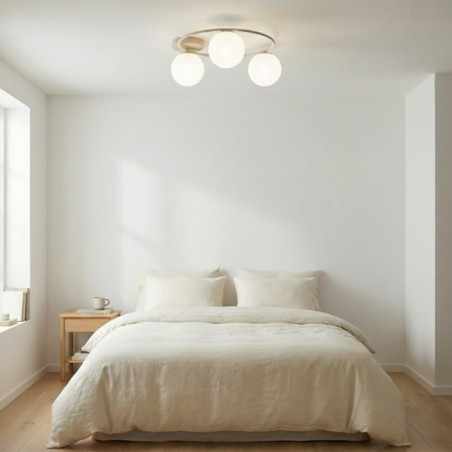 Buga Moca Opal Ceiling Lamp (3 lights)