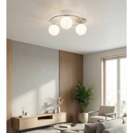 Buga Moca Opal Ceiling Lamp (3 lights)