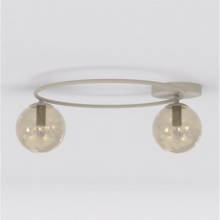 Buga Moca Amber Ceiling Lamp (2 lights)