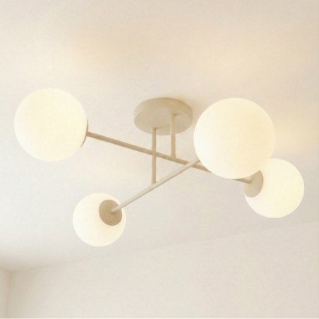 Drin Moca Opal Ceiling Lamp (4 lights)