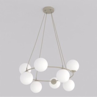 Ibar Opal Pendant Lamp (9 lights)