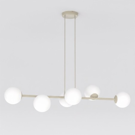 Odra Moca Opal Pendant Lamp (6 lights)