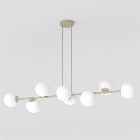 Odra Moca Opal Pendant Lamp (8 lights)