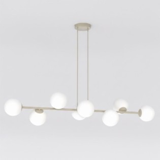 Odra Moca Opal Pendant Lamp (8 lights)