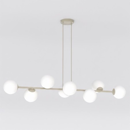 Odra Moca Opal Pendant Lamp (8 lights)