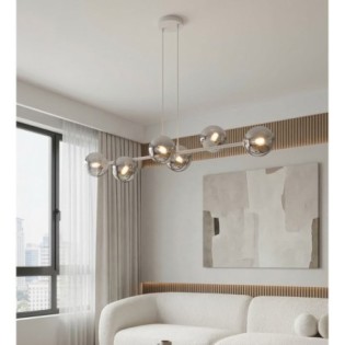 Odra Graphite Hanging Lamp (6 lights)