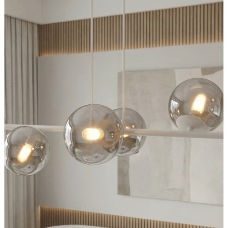 Odra Graphite Hanging Lamp (6 lights)