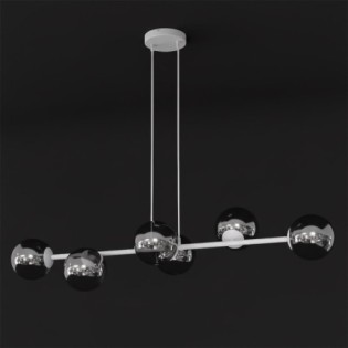 Odra Graphite Hanging Lamp (6 lights)