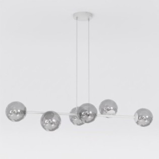 Odra Graphite Hanging Lamp (6 lights)