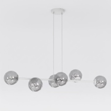 Odra Graphite Hanging Lamp (6 lights)