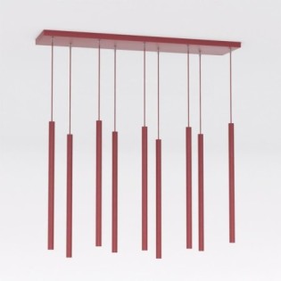 Uza Bordeaux Pendant Lamp (9 lights)