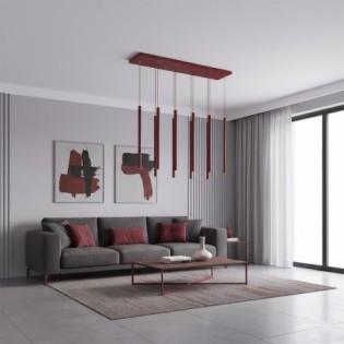 Uza Bordeaux Pendant Lamp (9 lights)