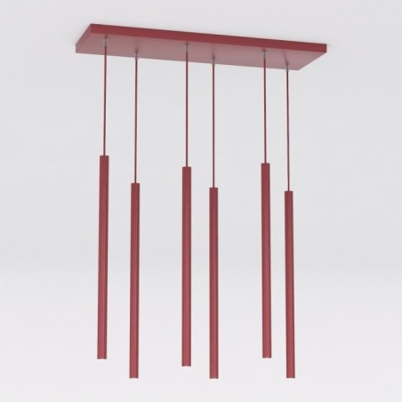 Uza Bordeaux Pendant Lamp (6 lights)