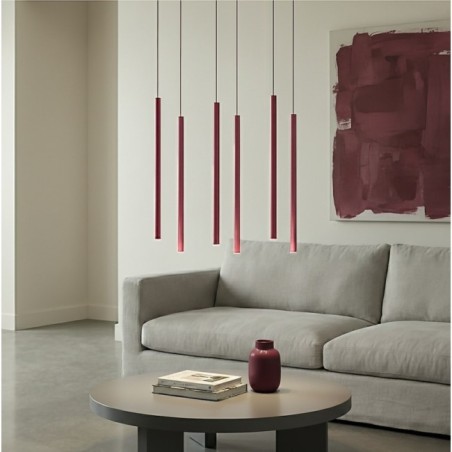 Uza Bordeaux Pendant Lamp (6 lights)