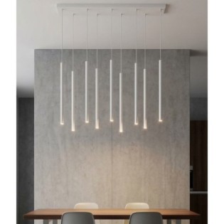 Uza Gray Pendant Lamp (9 lights)