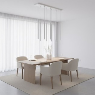 Uza Gray Pendant Lamp (9 lights)