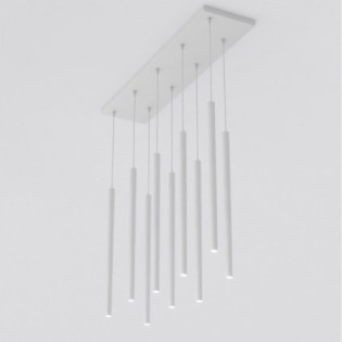 Uza Gray Pendant Lamp (9 lights)