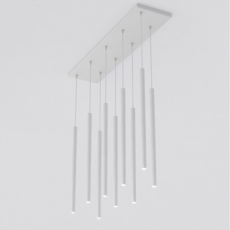 Uza Gray Pendant Lamp (9 lights)