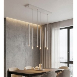 Uza Gray Pendant Lamp (6 lights)