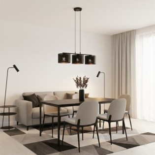 Velto Black Pendant Lamp (3...