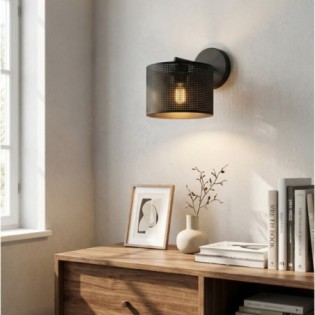 Velto Black Wall Lamp