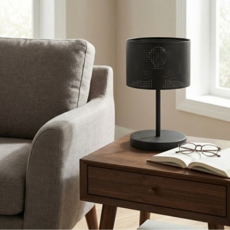 Velto Black Table Lamp
