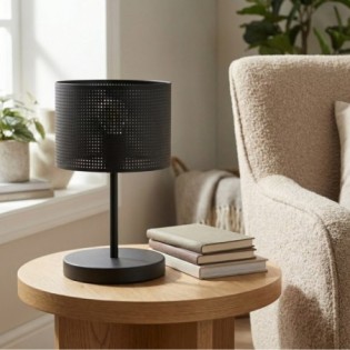 Velto Black Table Lamp