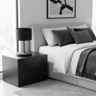 Velto Black Table Lamp