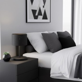 Velto Black Table Lamp