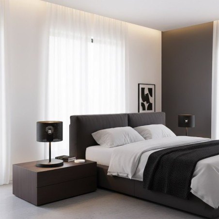 Velto Black Table Lamp