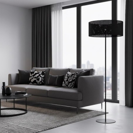 Velto Black Floor Lamp
