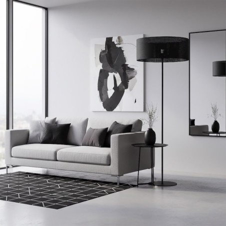 Velto Black Floor Lamp