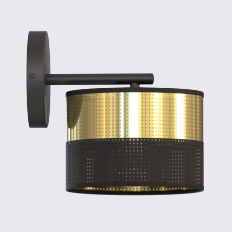 Velto Black+Gold Wall Lamp