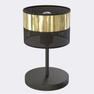 Velto Black + Ororo Table Lamp