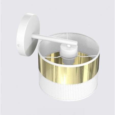 Velto White+Gold Wall Lamp