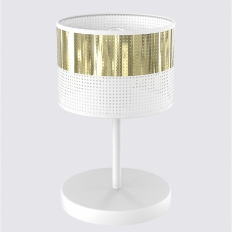 Velto White+Gold Table Lamp