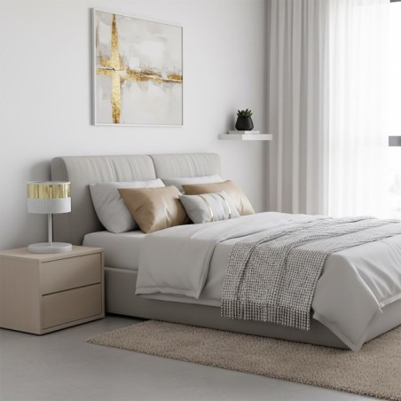 Velto White+Gold Table Lamp